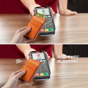 TILONSTAR TVC104 Minimalist and Slim RFID/NFC Card Holder Premium Aluminium Metal Card Holder Wallet Credit Card Case - Product Image 3