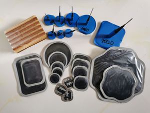 SAFTY Kit de réparation de pneus à patch froid de Style américain en caoutchouc universel Radial Tubeless et outil à main de patch de chambre à air - Product Image 5