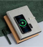 Fabricant de carnets numériques innovants, pas besoin de recharger le stylo, avec batterie externe de 8000 mAh, pour cadeau d'affaires, logo personnalisable