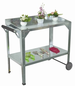 Yardwe Plateau À Roulettes Pour Pot De Fleurs Soucoupe Carrée Pour Plantes Support À Roulettes Accessoire De Jardinage Extérieur/intérieur