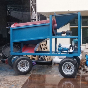 Vaglio Rotante Mobile a Motore Diesel per la Lavorazione Mineraria, Piccolo Trommel Screen - Product Image 3