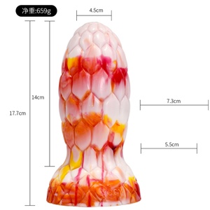 Los Mejores Productos Baratos para Agrandar el Pene, Vibrador de Cristal Suave y Grande para Mujeres - Product Image 6