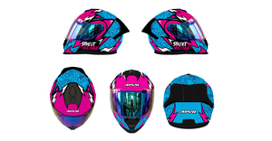 Casco Abatible DOT APVR Nuevo con Calcomanía Street Voltage para Moto/Bicicleta - Diseño Sólido - Product Image 6