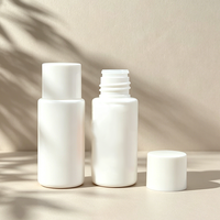 Botol Kemasan Kosmetik Skincare Silinder HDPE 30ml Grosir dengan Tutup Sekrup dan Sablon Model 233