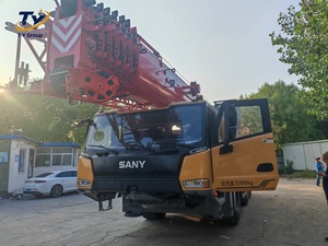รถเครนไฮดรอลิกเคลื่อนที่ SANY SYM5361JQZ80C 80 ตัน รุ่นใหม่เอี่ยม บูมแบบยืดหดได้ สำหรับงานก่อสร้างหนัก อุปกรณ์ยกของหนัก - Product Image 2