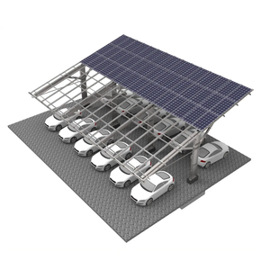 Sistema de Montaje de Carport Solar Moderno de Alta Calidad con Paneles Fotovoltaicos, Estructura de Estacionamiento, Resistencia al Viento 60m/s y Carga de Nieve 3KN/m - Product Image 5