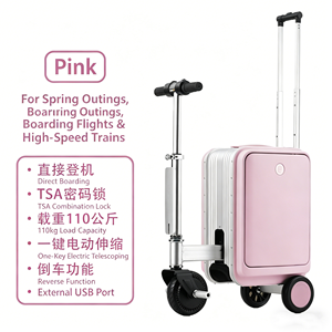 Valise Scooter Électronique Intelligente 20 Pouces, Légère et Portative, pour <span class=keywords><strong>Cabine</strong></span>, avec Fonction de Conduite - Product Image 2