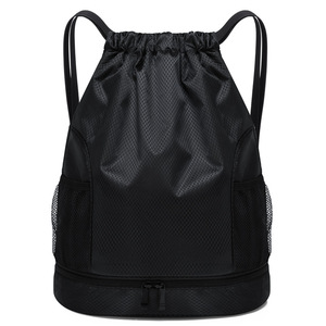 2026 Waterproof Sport Beach Gym Front Zipper Pouch Pocket Travel <b>Drawstring</b> <b>Backpack</b> Bag - Product Image 6