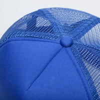 Gorras de malla de espuma transpirable para hombre, gorro de camionero con logotipo personalizado, informal, servicio OEM curvo para adultos, 5 paneles, venta al por mayor