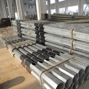 High Quality Electrical Steel Tubular Tower Pole for Electric Industry with Hot Dip Galvanization