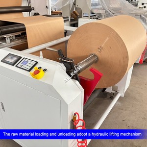 Máquina para Hacer Bolsas de Papel Kraft con Fondo Cuadrado, Totalmente Automática, para Bolsas de Pan y Alimentos, Alimentada por Rollo, Precio de Fábrica - Product Image 2