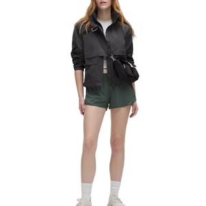 Vestes de sport décontractées pour femmes, très vendues, personnalisables, coupe-vent écologique, décoration à rayures, prix bas, rembourrage en coton, nylon - Product Image 4