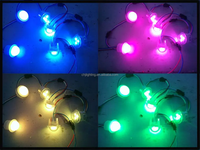 Cabochon Adressable Individuellement 12V 26mm 3 LED Lumières Pixel RVB UCS1903/SM16703 pour Manèges