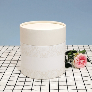Tube en papier alimentaire personnalisé, boîte cylindrique imprimée pour chocolat, biscuits, thé, noix, emballage alimentaire recyclable et sûr pour les aliments - Product Image 4