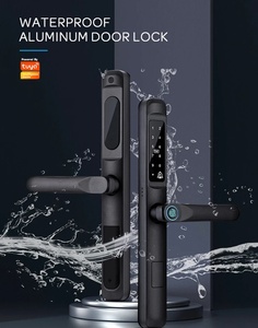 กุญแ<span class=keywords><strong>จ</strong></span>ล็อคประตู <span class=keywords><strong>UPVC</strong></span> อั<span class=keywords><strong>จ</strong></span>ฉริยะแบบก้านสั้นสำหรับภายนอกอาคาร กันน้ำ IP66 รุ่น 3092 3592 แบบ Doublehook รองรับ Ttlock Tuya Wifi สแกนลายนิ้วมือ สำหรับประตูบานเลื่อน - Product Image 2