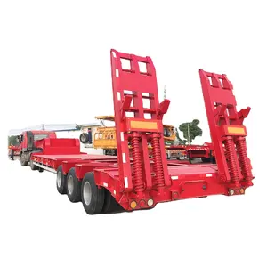 Low Flatbed Semi-trailer Three Line Six Axle Large Cargo Transportation Hook Plate No reviews yet
