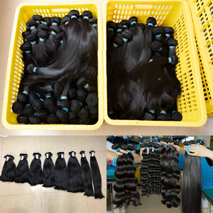 Extensiones de pelo brasileño de visón, pelo brasileño Virgen sin procesar con cutícula, 10a, 12a, muestra <span class=keywords><strong>gratis</strong></span>, venta al por mayor - Product Image 6