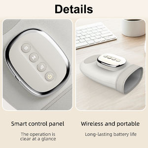 Mesin pijat tangan elektrik nirkabel, pemijat tangan elektrik 5 tingkat tekanan udara sendi jari untuk Arthritis dan lorong Karpal - Product Image 3