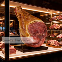 Réaliste modèle de nourriture factice fausse viande de porc réplique jambe d'agneau corbeau jambon gammon pour restaurant magasin publicité affichage accessoires