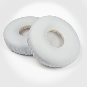 For Audio-Technica ATH-ES55 Earpads Protein Leather Ear Pads Ultra Thin <b>Small</b> On Ear Ear <b>Cushions</b> Headset Cups Black - Product Image 4