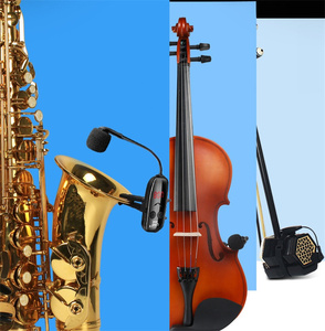 Vente en gros sax microphone sans fil professionnel pour spectacle sur scène micro haut-parleur extérieur klaxon universel - Product Image 3