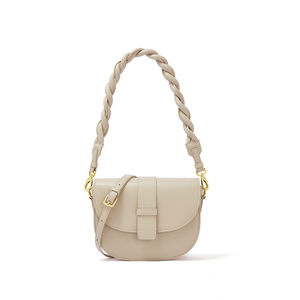 กระเป๋าหนังแท้ LOUIS LEVANE 2022 รุ่น Saddle Bag แฟชั่นหรูหรา ดีไซน์เนอร์ กระเป๋าถือผู้หญิง ปิดด้วยแม่เหล็ก พกพาสะดวก - Product Image 6