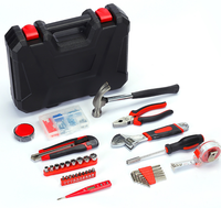 Boîte à outils de réparation de travail du bois d'électricien 37 pièces