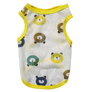 Summer Thin Breathable Dog Vest Pet T-Shirt for Small Medium Large Dogs Sleeveless Pet <b>Clothes</b> Wholesale - Product Image 2