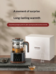 Hochwertiger, vollautomatischer elektrischer Teebereiter aus reinem Titan mit 1,3 l Fassungsvermögen, Gesundheitstopf und Geschenk. - Product Image 5