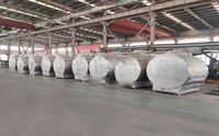 Équipement de stockage de Fermentation de machine laitière de réservoir de refroidissement de lait d'acier inoxydable de haute qualité 500L