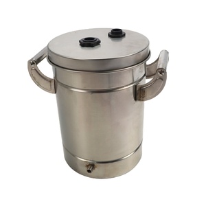 Serbatoio di Fluidizzazione in Acciaio Inox da 5L per Test di Laboratorio e Verniciatura a Polvere - Product Image 1