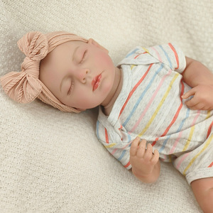 Muñeca Reborn de 18 Pulgadas con Tacto Real, Hecha a Mano, Textura de Piel 3D con Detalles de Venas, Modelo de Alta Calidad, Juguete de Plástico para Niños - Product Image 1