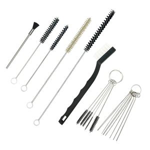 Kit d'outils de nettoyage de pistolets de pulvérisation avec ensemble de brosses à aiguilles de réparation pour pistolets Accessoires de nettoyage de pistolet à air comprimé Buse de canule - Product Image 4