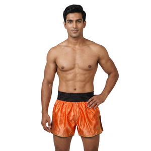 Top Demanded Customized Sublimated Muay Thai Shorts Kick Boxing Martial Arts Training and Gym Wear Muay Thai Shorts - Product Image 1