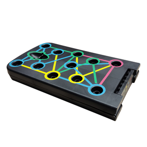 Wholesale HINES Multi-Foldable Portable Muscle Training Fitness <strong>Push</strong> <strong>up</strong> <strong>Bar</strong> Board ABS+PS Plastic Home &amp; Outdoor Use - Product Image 6