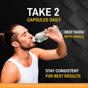Capsules de complément alimentaire pour hommes de haute qualité, marque privée, formule avancée pour la force, l'endurance et le soutien musculaire - Product Image 3