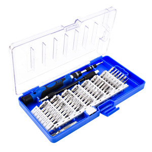 Weeks 60 In 1 Watch And Mobile Phone Repair Tool Set Chrome Vanadium Steel Magnetic Screwdriver Kit With Plastic Handle - Product Image 4