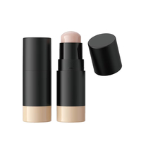 Tube vide de luxe noir et or pour fond de teint en stick, idéal pour les illuminateurs personnalisés et l'emballage professionnel de maquillage – Meilleures ventes