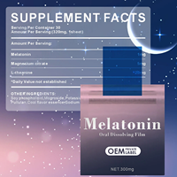 Film oral à dissolution rapide ODM pour le sommeil, avec mélatonine et vitamines, enrichi en L-théanine