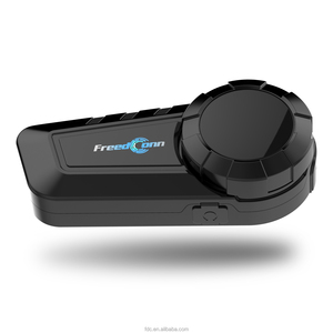 FreedConn KY-PROハンズフリーモーターサイクルヘルメット5.0Bluetooth6-Rider 1000メートルグループインターホンヘッドセットソフト & ハードマイク - Product Image 5