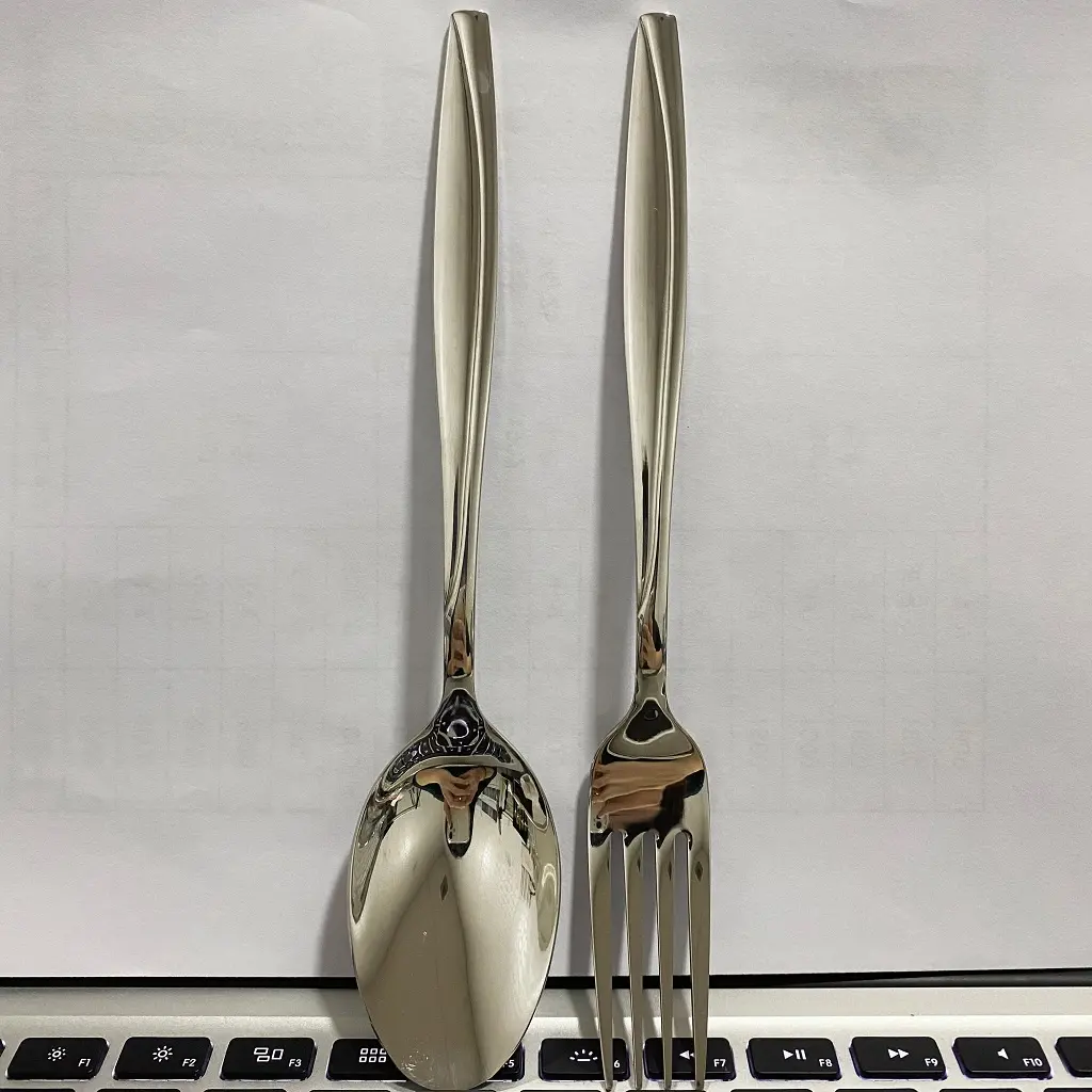 Wholesale Price Best Quality 18/10 Color Box 12PCS Metal Spoon Silver Fork Cutlery Sets