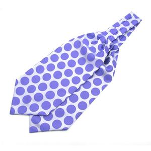 Conjunto de Corbata <span class=keywords><strong>Ascot</strong></span> y <span class=keywords><strong>Pañuelo</strong></span> de Poliéster Personalizado para Hombre, Corbata <span class=keywords><strong>Ascot</strong></span> Informal Tejida en Jacquard con Estampado de Lunares y Cuadros - Product Image 5
