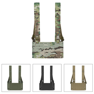 Tactical Chest Rig Vest 500D Nylon <b>Adjustable</b> Lightweight Chest Harness Outdoor Hunting Gear - Product Image 3
