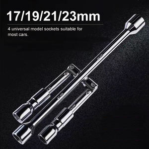 17/19/21/23mm 14 pouces 350mm universel pliant croix manchon voiture pneu clé à ergots - Product Image 3