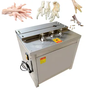 Low Budget Chicken Feet Paws Deboning Machine Cheap Chicken Feet Deboning Machine Hot Sale Chicken Feet Opening Machine