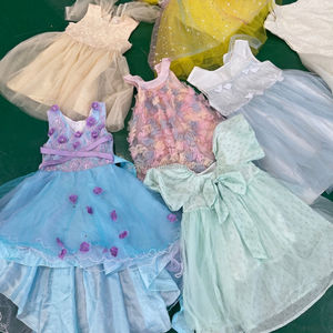 Vestido de Princesa de Segunda Mano C06 para Niñas, Bonito, de Alta Calidad, Precio Económico, Suministro Directo de Fábrica, <span class=keywords><strong>Ropa</strong></span> de Marca <span class=keywords><strong>Usada</strong></span> - Product Image 1
