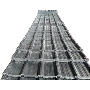 Waterproof 3 Layer UPVC ASAPVC Corrugated <strong>Roofing</strong> Sheets Fireproof <strong>Plastic</strong> Warehouses Traditional Design Roof - Product Image 2