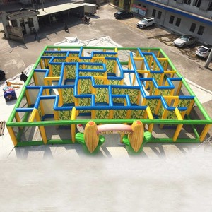 Laberinto Inflable <span class=keywords><strong>para</strong></span> Adultos Barato, Juego Inflable Grande <span class=keywords><strong>para</strong></span> Exteriores, Juegos de Brincolín Inflables de Fábrica - Product Image 3