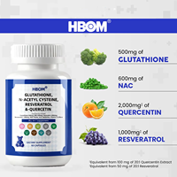 Capsules de L-glutathion populaires en vente chaude, pilules blanchissantes OEM/ODM, complément alimentaire blanchissant