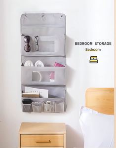 3-<b>Shelf</b> Closet Over the Door Hanging Organizer 3 Pockets Wall Mount Hanging Storage <b>Shelves</b> for Bathroom Bedroom - Product Image 3
